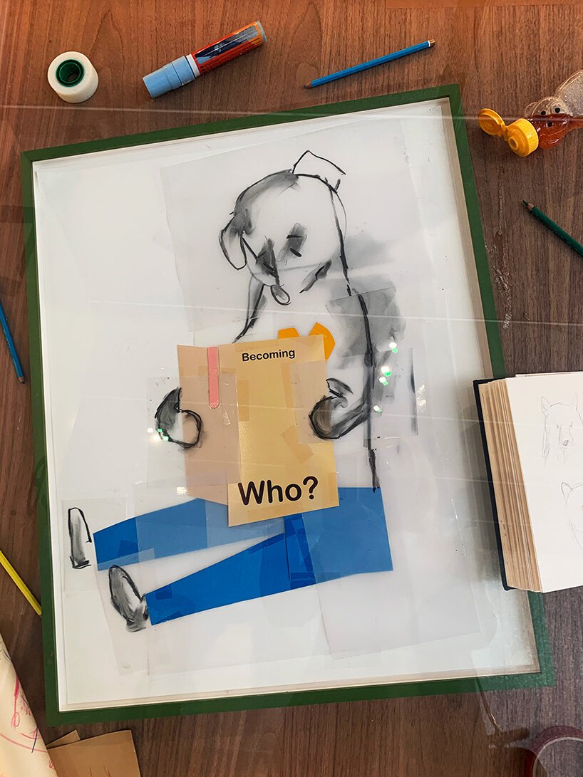 simon fujiwara 在米兰普拉达基金会展示 who the bær