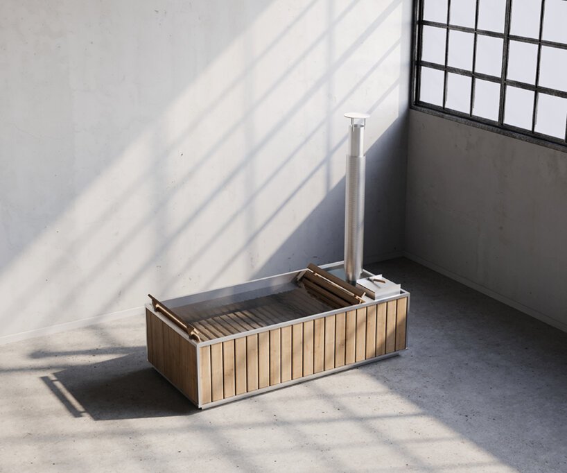 goodland wood-burning tub