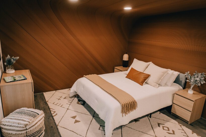 缅因州世界上第一个 100% 生物基 3D 打印房屋是用锯末和玉米建造的