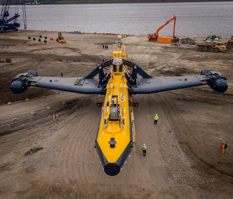 世界上最强大的潮汐涡轮机开始在苏格兰海岸产生清洁能源