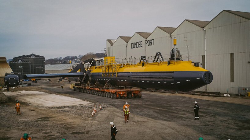 世界上最强大的潮汐涡轮机开始在苏格兰海岸产生清洁能源