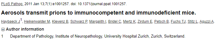 瑞士苏黎世大学医学院 Adriano Aguzzi 教授 9 篇论文涉嫌学术不端