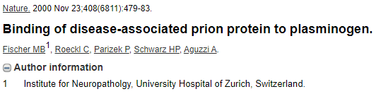 瑞士苏黎世大学医学院 Adriano Aguzzi 教授 9 篇论文涉嫌学术不端