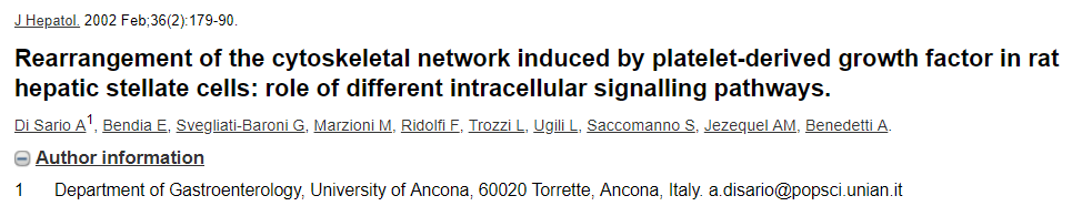 Antonio Benedetti 教授 37 篇署名文章被质疑学术不端