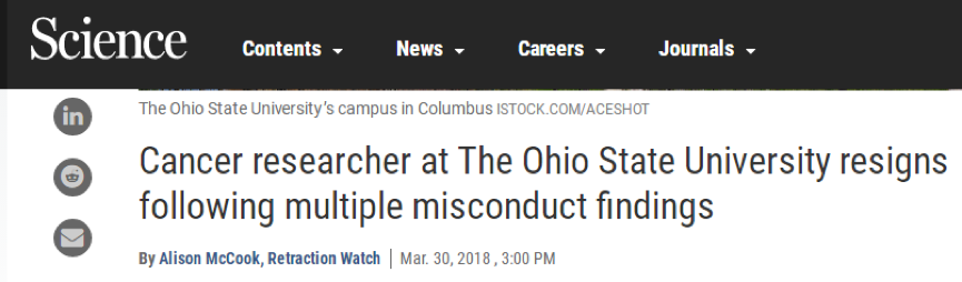 原台湾“中央研究院”生化所所长陈庆士涉学术造假