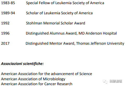 托马斯杰弗逊大学 Bruno Calabretta 教授被曝十余篇论文造假