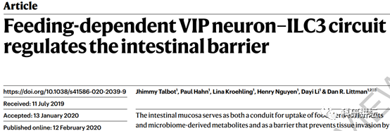 论文被撤稿后 Dan R. Littman 教授又连发两篇 Nature