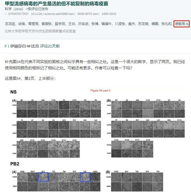 北大药学院周德敏院长被指涉嫌学术造假 同组院士做出回应