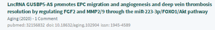Aging 已被篇学术打假人 ” 重点关注 ” 多篇中国学者论文被指存在问题