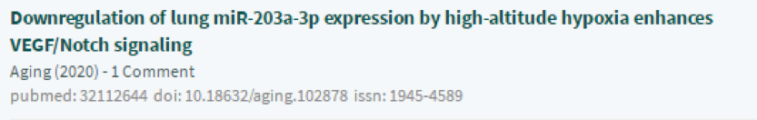 Aging 已被篇学术打假人 ” 重点关注 ” 多篇中国学者论文被指存在问题