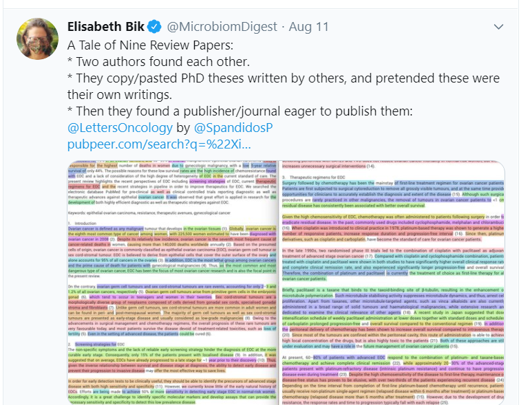 两中国学者抄袭国外博士论文连发表 9 篇 SCI