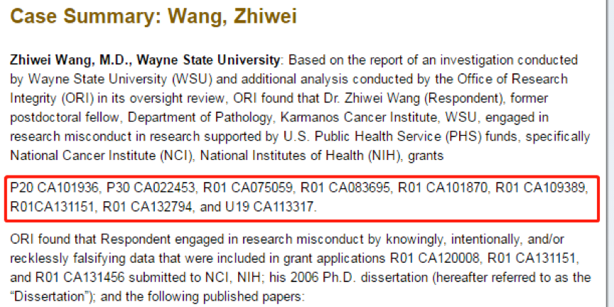 华人肿瘤学家王志伟涉嫌近图片造假 被禁 10 年不得接受美国政府资助