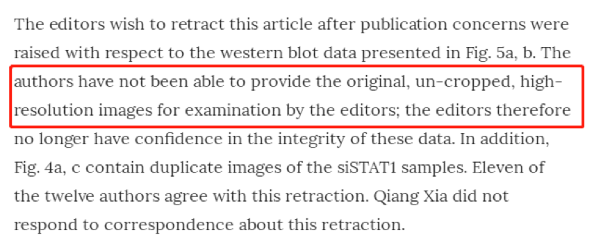上海交通大学医学院蔡威教授团队因无法提供原始数据被撤稿 上海交通大学医学院蔡威教授团队因无法提供原始数据被撤稿