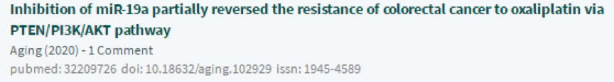 Aging 已被篇学术打假人 ” 重点关注 ” 多篇中国学者论文被指存在问题