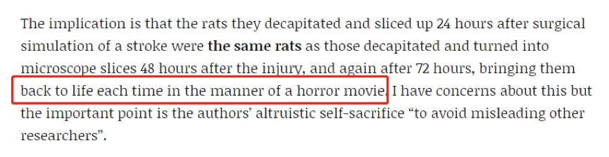 论文撤稿原因 同一批实验大鼠能被反复杀死再复活? 论文撤稿原因 同一批实验大鼠能被反复杀死再复活?