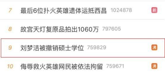导师取消招生资格，调离教学岗位，刘梦洁被取消硕士学位