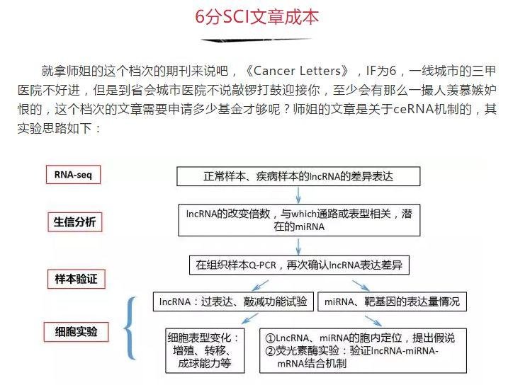 发一篇 10 分的 SCI 需要花费多少科研经费？