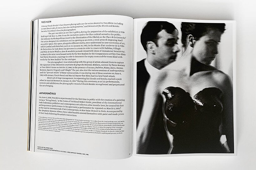 Shunk-kender 对艺术家 Yves Klein 世界的近距离观察