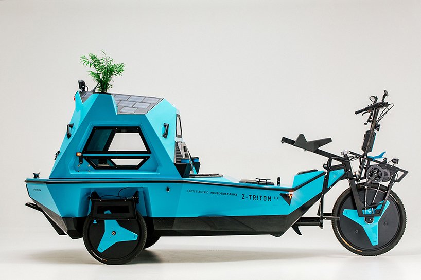 Z-triton 推出电动露营车、三轮车和船组合的上市版本 Z-triton 推出电动露营车、三轮车和船组合的上市版本