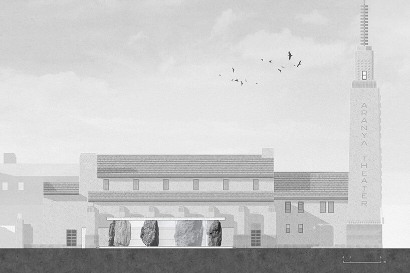 蓝色的。建筑工作室将自然融入佐莱主义甜点咖啡馆,中国 蓝色的。建筑工作室将自然融入佐莱主义甜点咖啡馆,中国