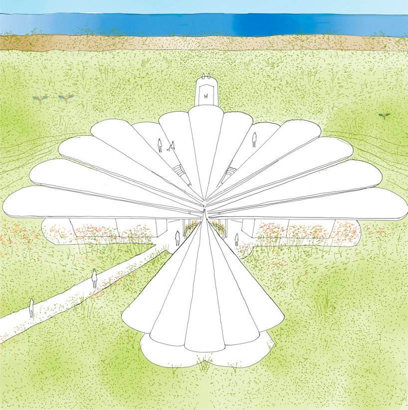 zU-studio 在哥斯达黎加的私人住宅就像一只鸟重叠的叶子 zU-studio 在哥斯达黎加的私人住宅就像一只鸟重叠的叶子