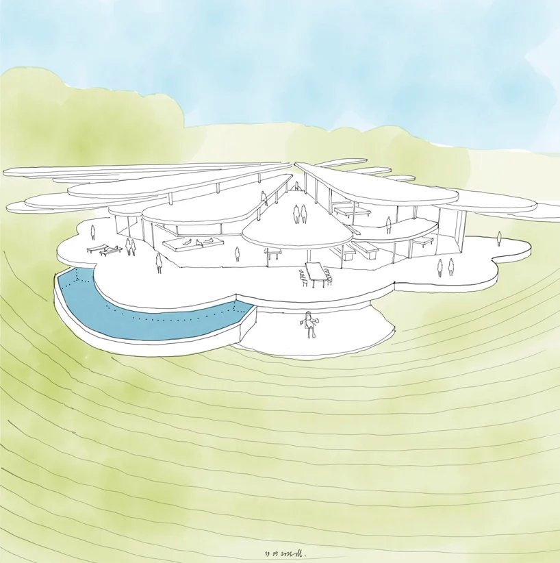 zU-studio 在哥斯达黎加的私人住宅就像一只鸟重叠的叶子 zU-studio 在哥斯达黎加的私人住宅就像一只鸟重叠的叶子