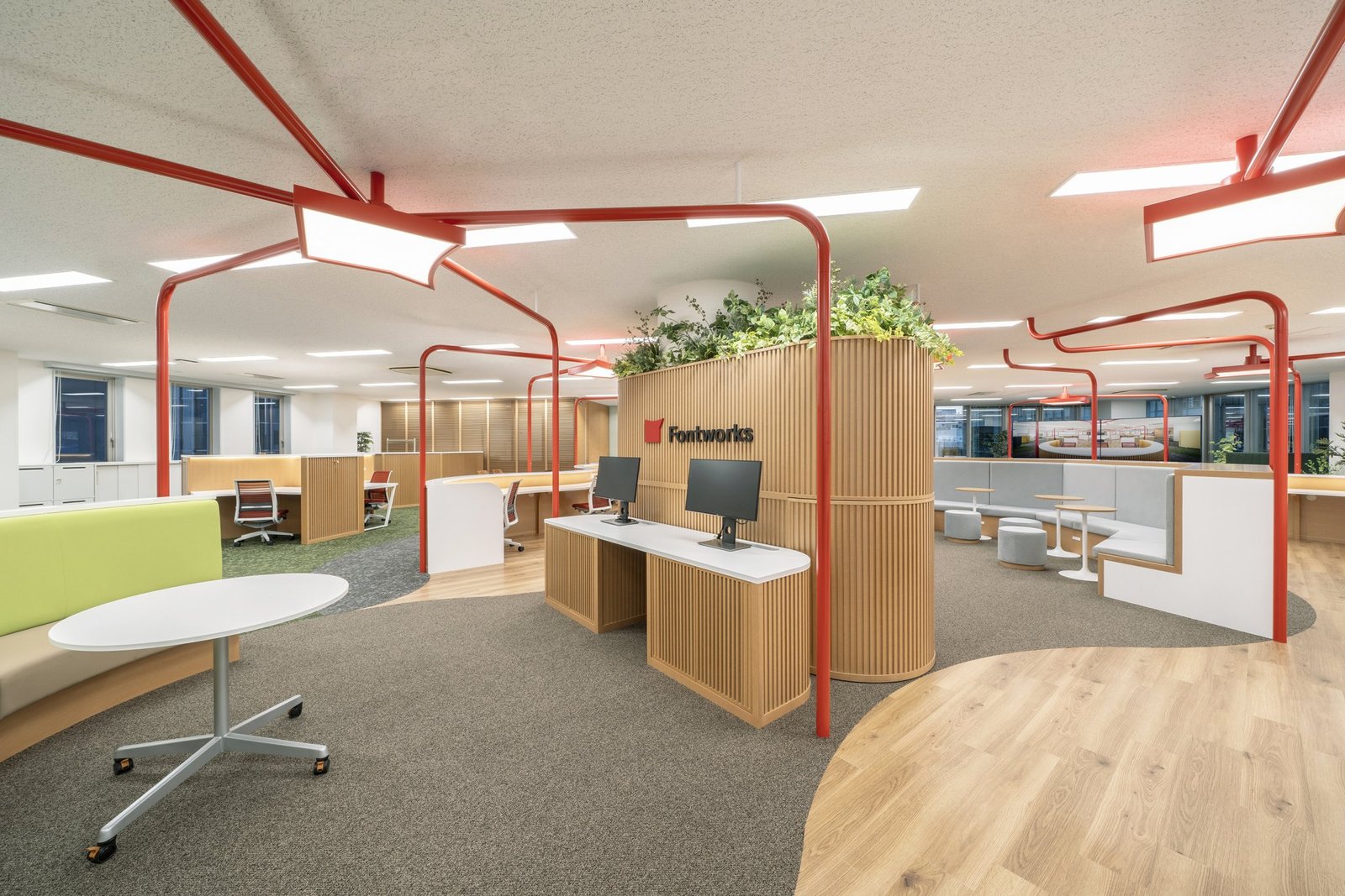 Fontworks 福冈创意实验室的 Landolt C 序列 Fontworks 福冈创意实验室的 Landolt C 序列