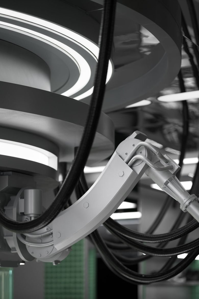 ALL DESIGN STUDIO 设计的“未来实验室”鞋店