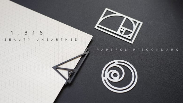 1.618 φ 美人出土 - 黄金比例回形针