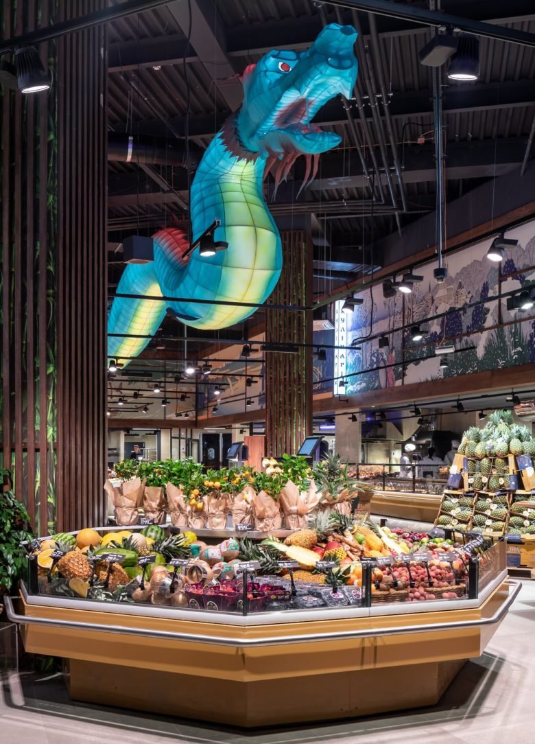 SILPO 超市日式氛围由 Sasha Fedorenko 商业室内设计 SILPO 超市日式氛围由 Sasha Fedorenko 商业室内设计