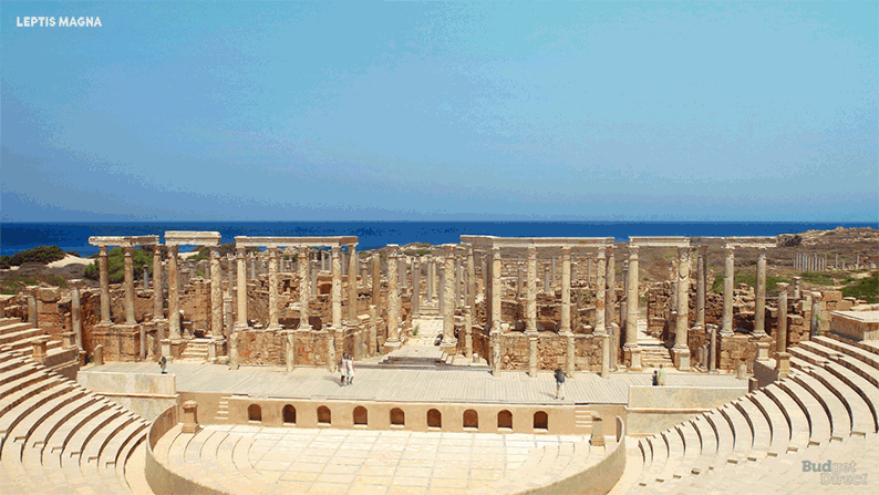 animated GIFs restore UNESCO cultural sites to their original glory