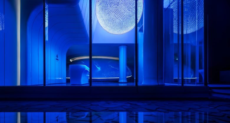 保利丰盛销售中心天际线花园，T.K. 楚设计