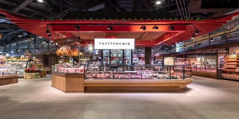 SILPO 超市日式氛围由 Sasha Fedorenko 商业室内设计 SILPO 超市日式氛围由 Sasha Fedorenko 商业室内设计