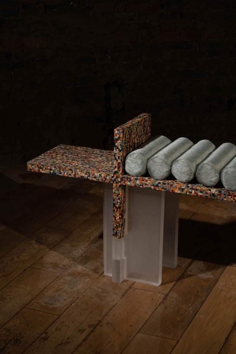 以汉字为灵感的草子头长凳 – STUDIO8