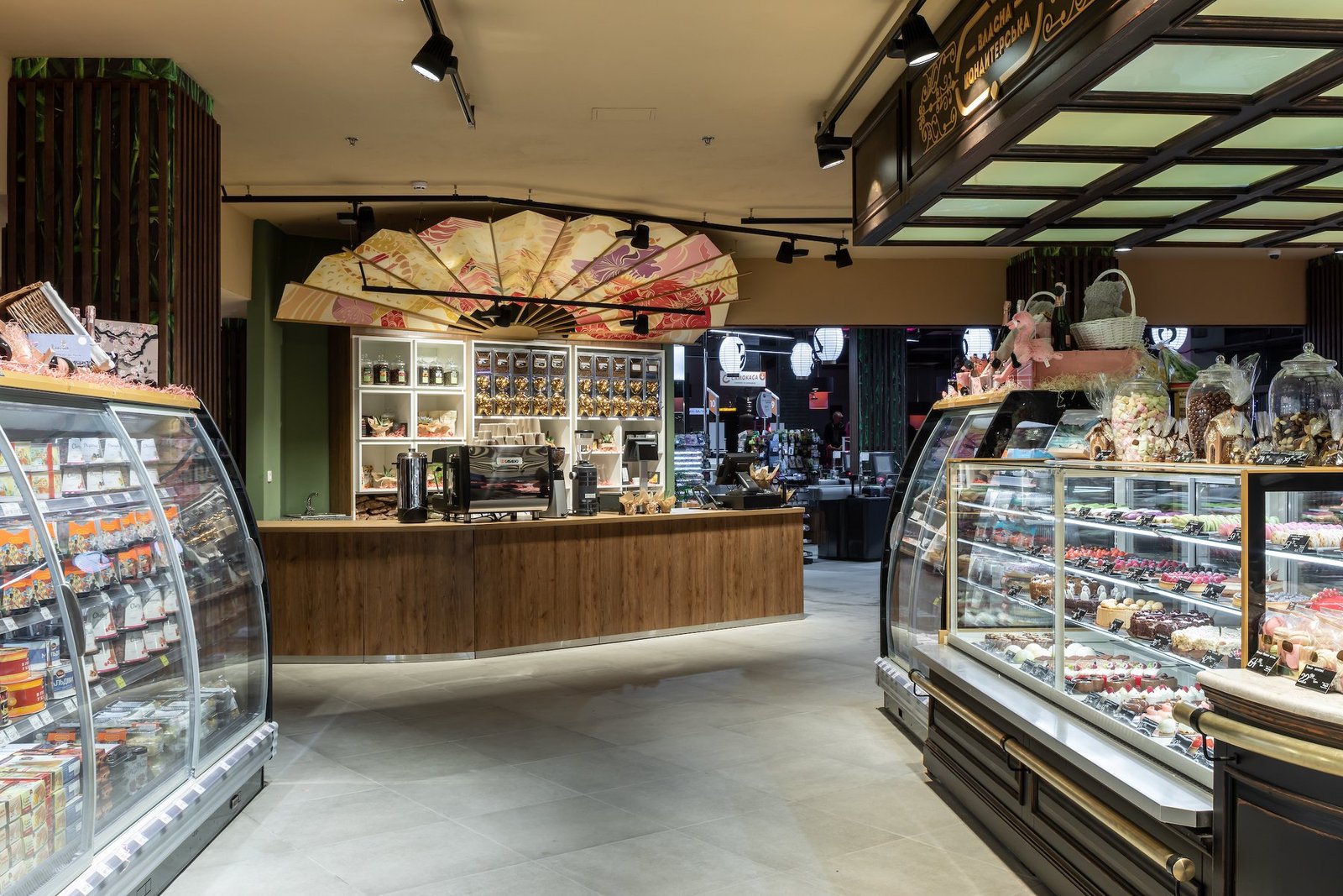 SILPO 超市日式氛围由 Sasha Fedorenko 商业室内设计 SILPO 超市日式氛围由 Sasha Fedorenko 商业室内设计