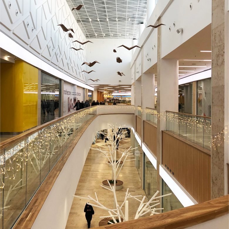 莫斯科 KMarchitects 的普希金诺公园购物中心