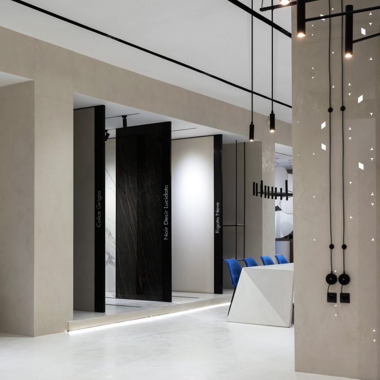 塔什干的 Laminam 陈列室