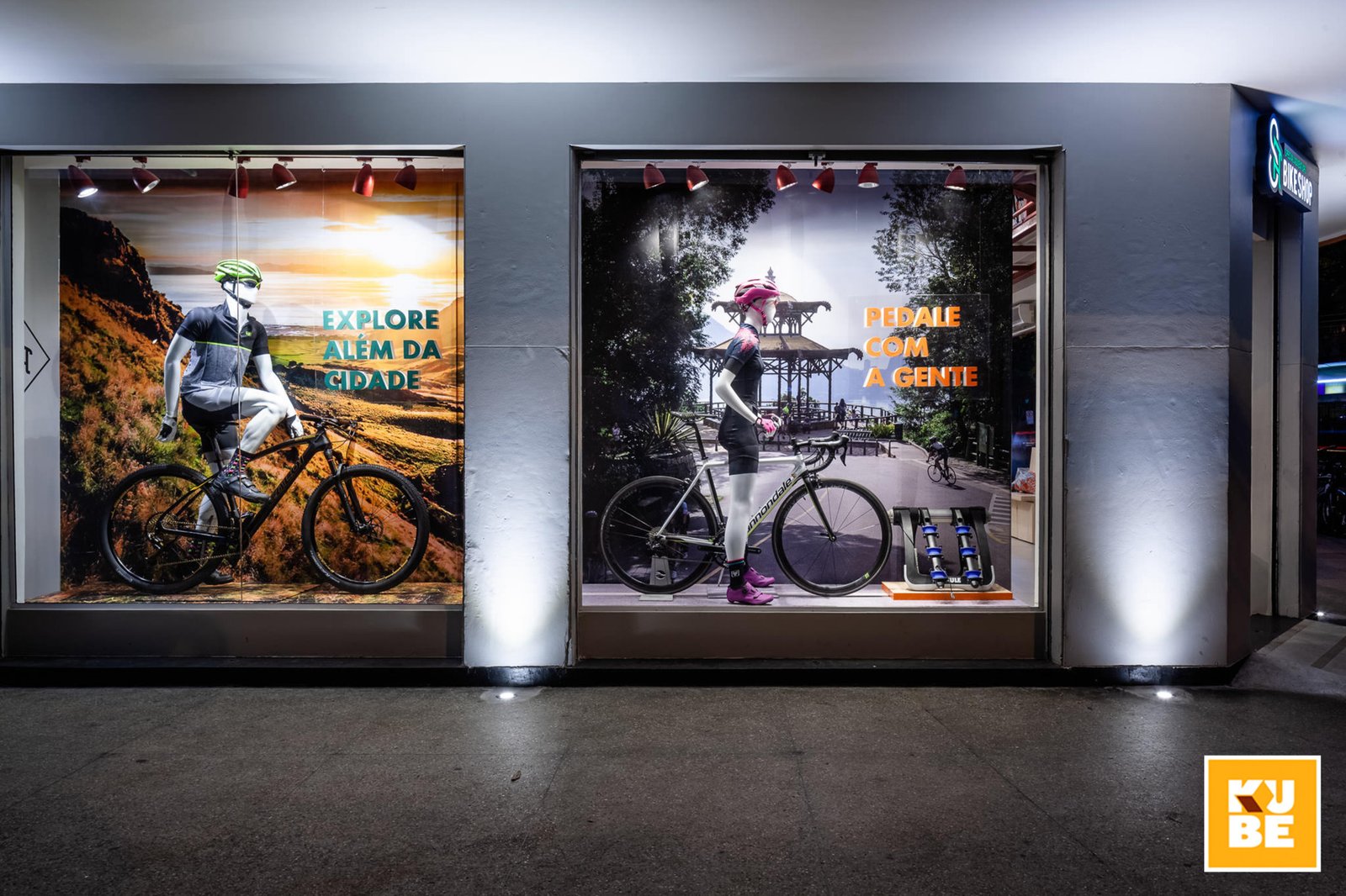 Kube Arquitetura 设计的特别冒险自行车店，里约热内卢 – 巴西