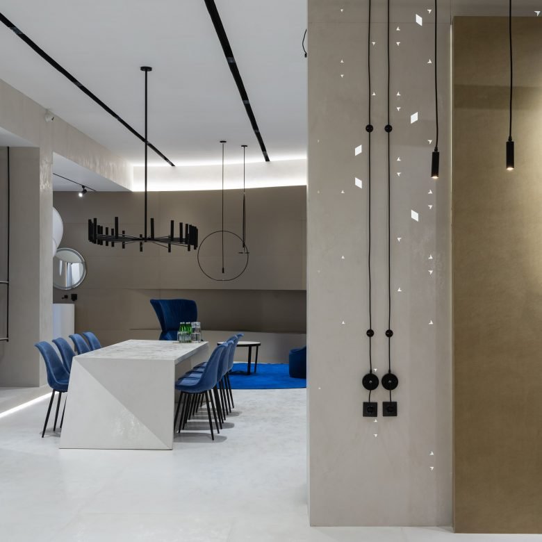 塔什干的 Laminam 陈列室