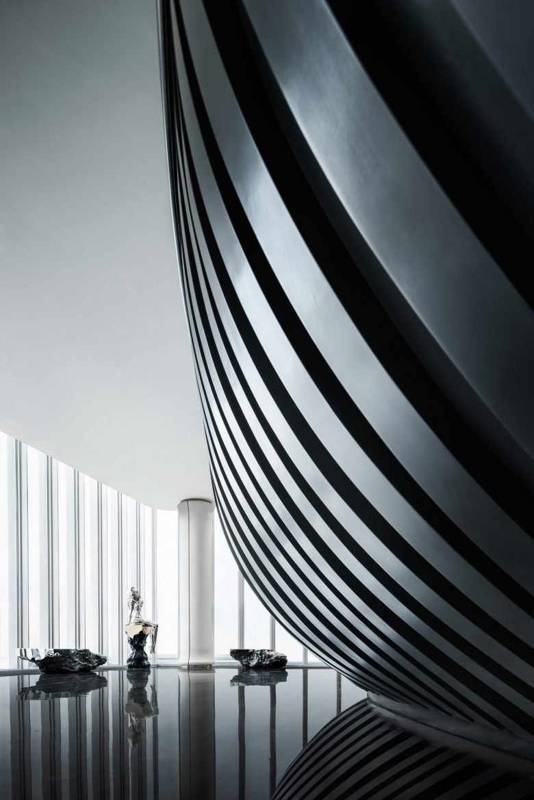 保利丰盛销售中心天际线花园，T.K. 楚设计