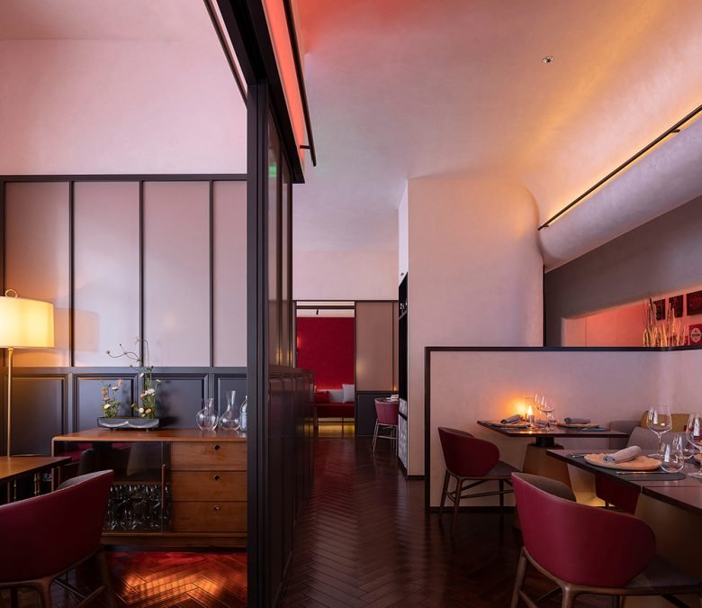 LES MORILLES 法式餐厅 – Tanzo 空间设计 LES MORILLES 法式餐厅 – Tanzo 空间设计