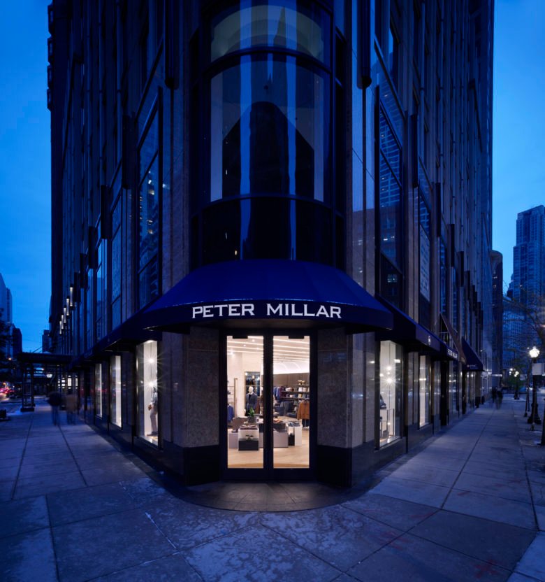 杰弗里·哈奇森建筑事务所设计的新彼得·米勒商店向芝加哥建筑致敬