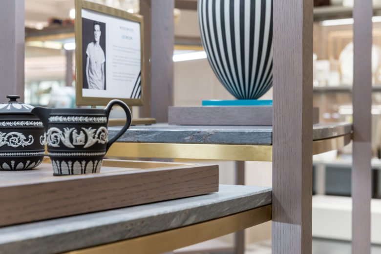 Studio Found 在 Harrods 新室内设计部门打造韦奇伍德 (Wedgwood)、沃特福德 (Waterford) 和皇家哥本哈根 (Royal Copenhagen) 豪华特许经营店