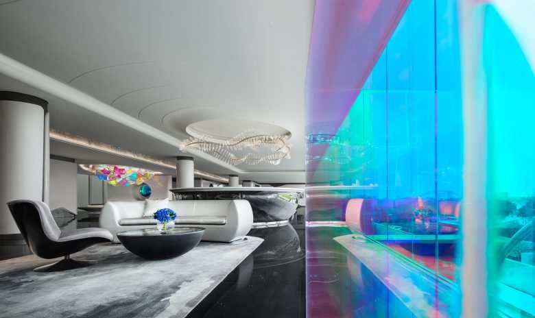 保利丰盛销售中心天际线花园，T.K. 楚设计