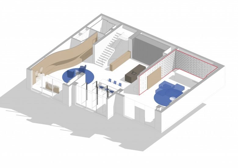 塔什干的 Laminam 陈列室