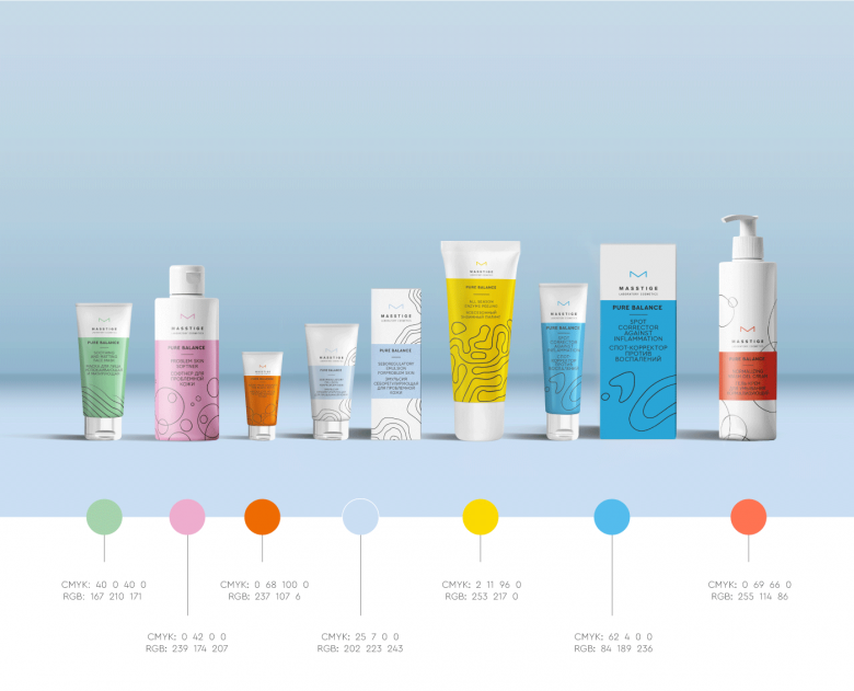 Moloko Creative 为 Masstige 化妆品设计的 Pure Balance 包装