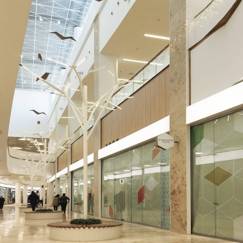 莫斯科 KMarchitects 的普希金诺公园购物中心