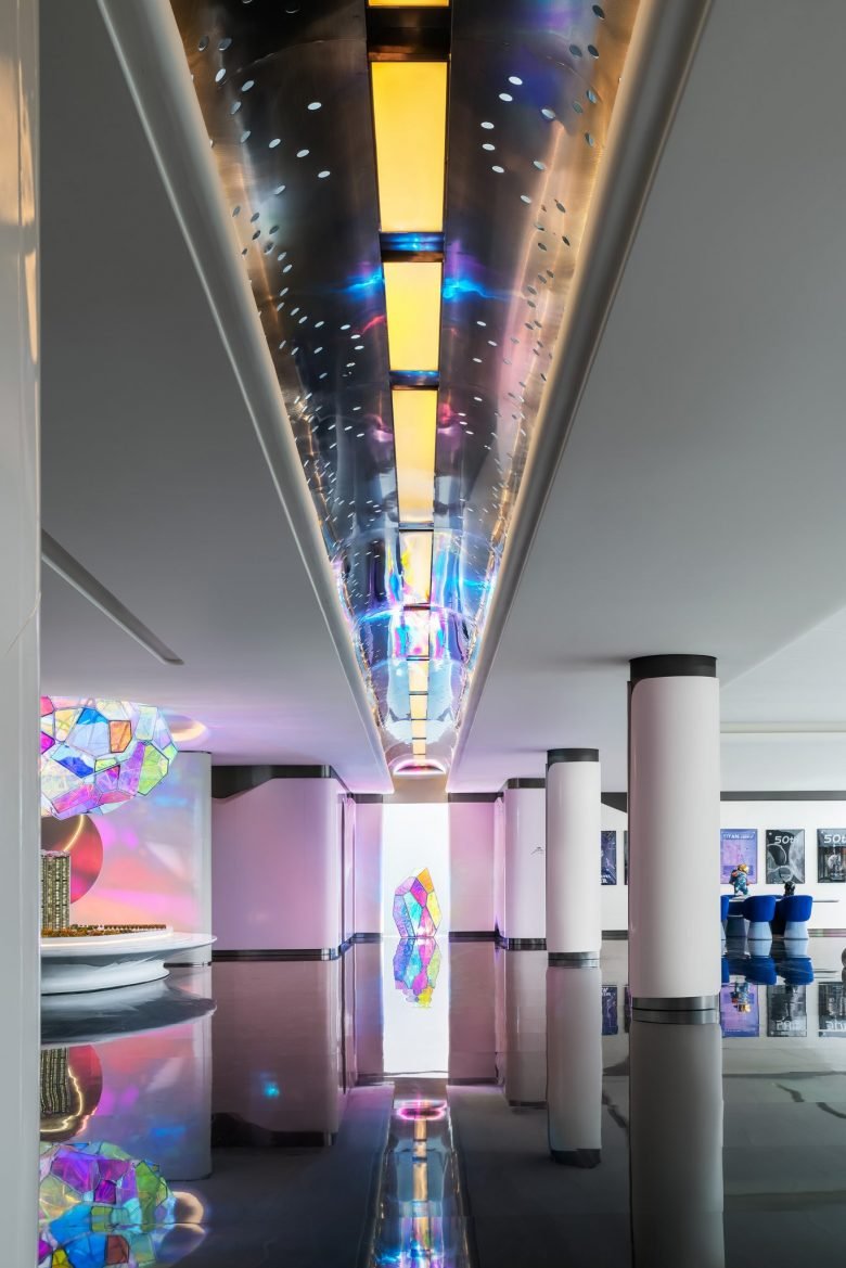 保利丰盛销售中心天际线花园，T.K. 楚设计