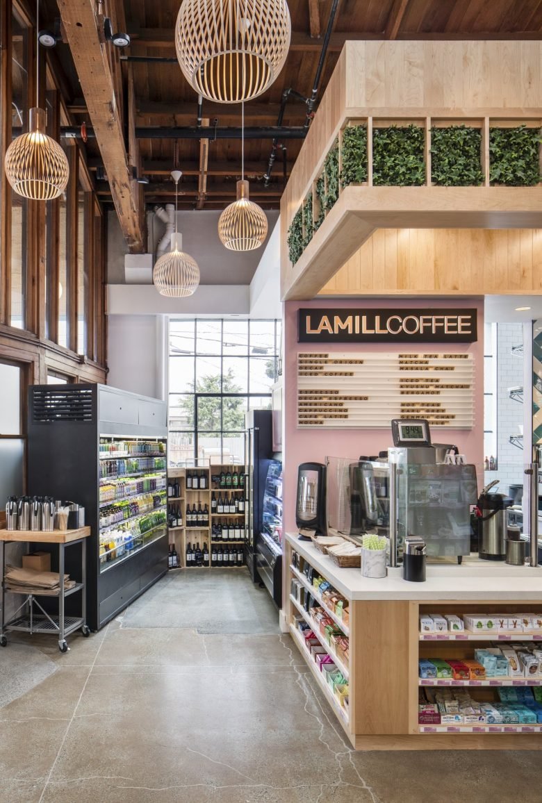 MBH Architects 设计了旧金山热带风格的独立 Superette 市场