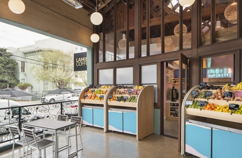 MBH Architects 设计了旧金山热带风格的独立 Superette 市场